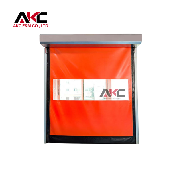 Cửa cuộn lên PVC